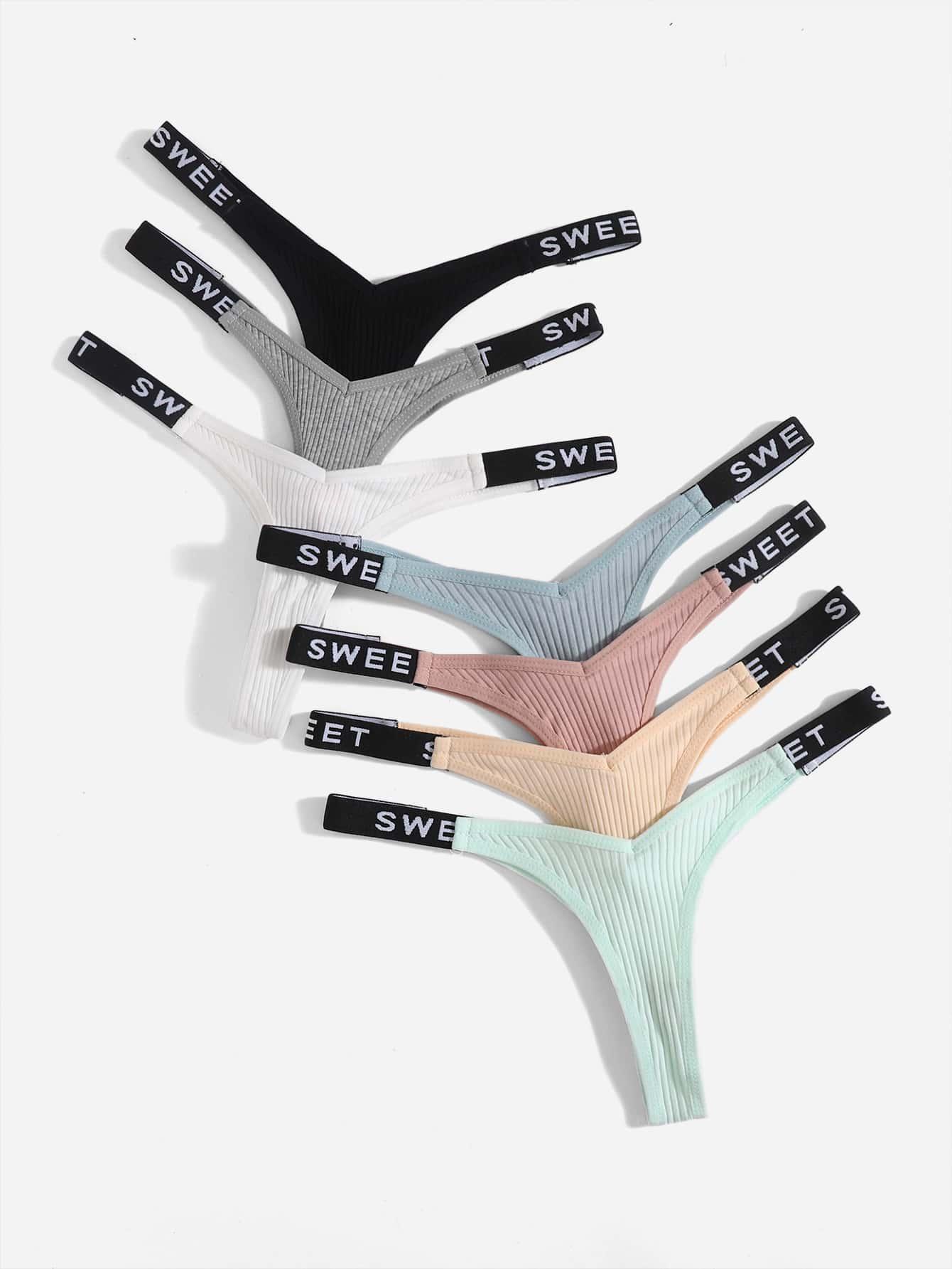 majtki stringi 7-pack