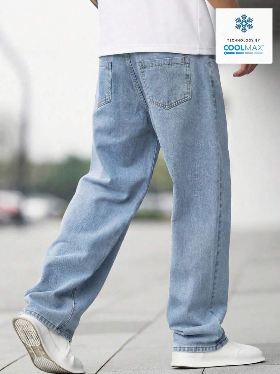 NIEBIESKIE SPODNIE CASUAL
