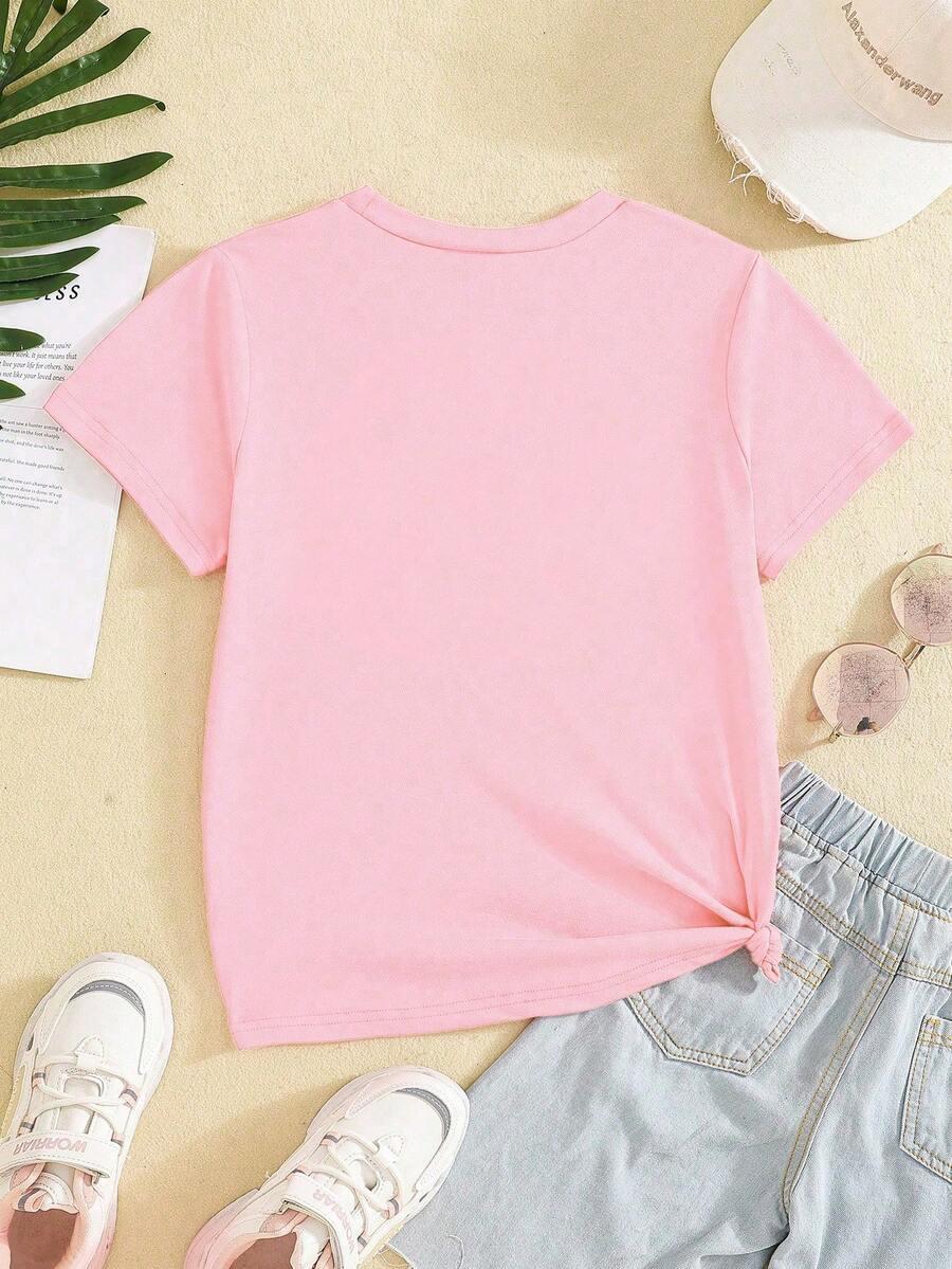różowy t-shirt pr