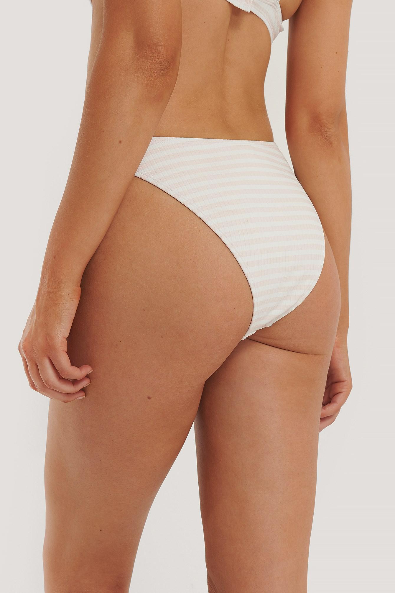 DÓŁ OD BIKINI WZÓR PASKI 