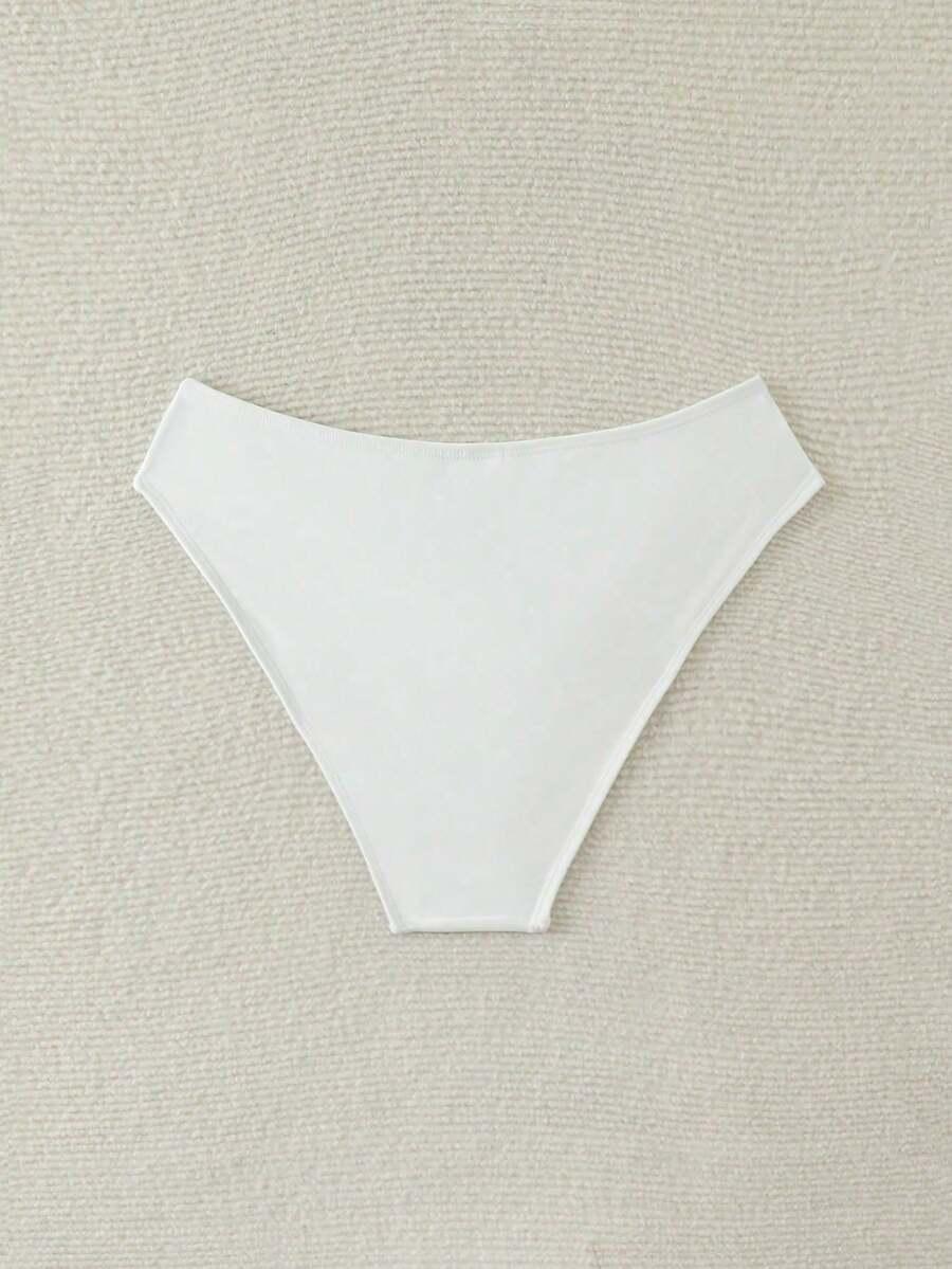 DAMSKIE JEDNOKOLOROWE SWOBODNE BIKINI