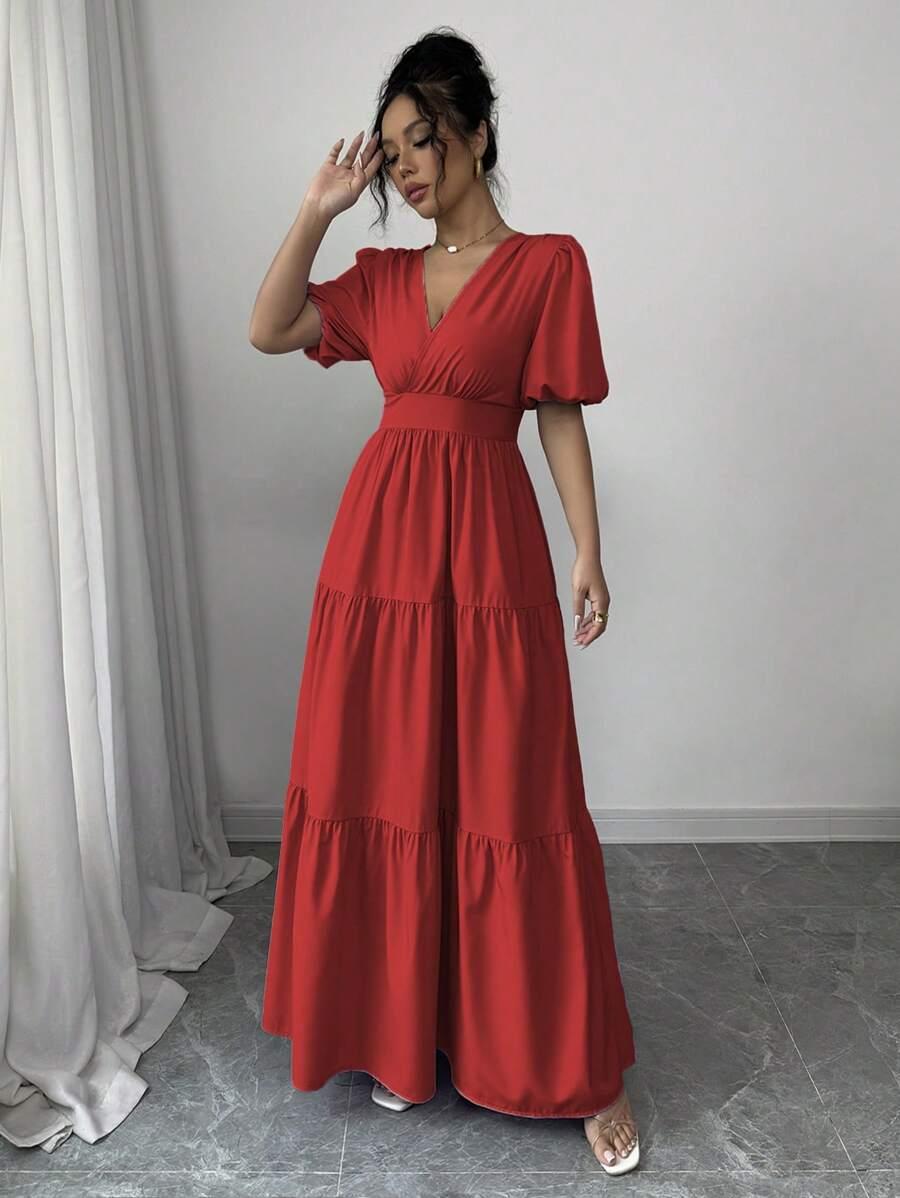 SUKIENKA MAXI ROZKLOSZOWANA