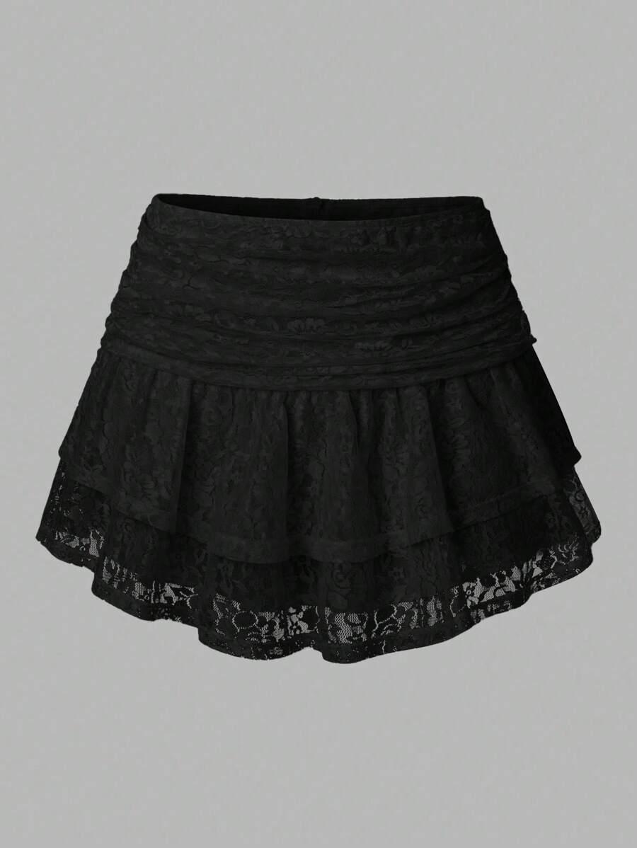 CZARNA MINI SPÓDNICA