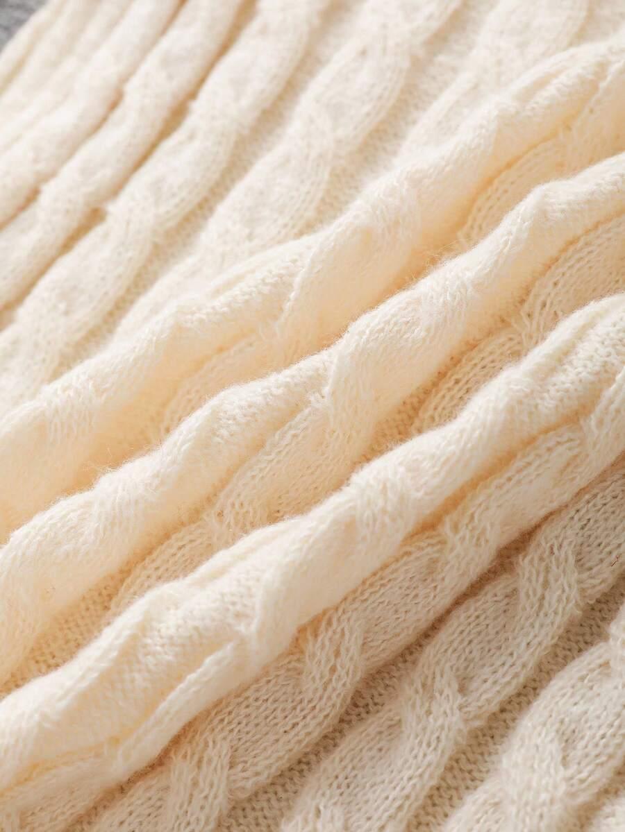 KOMPLET SWETER I SPÓDNICA 