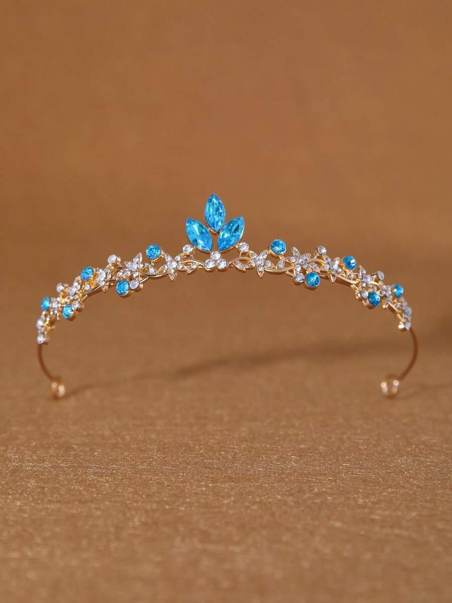 złota tiara zdobienie