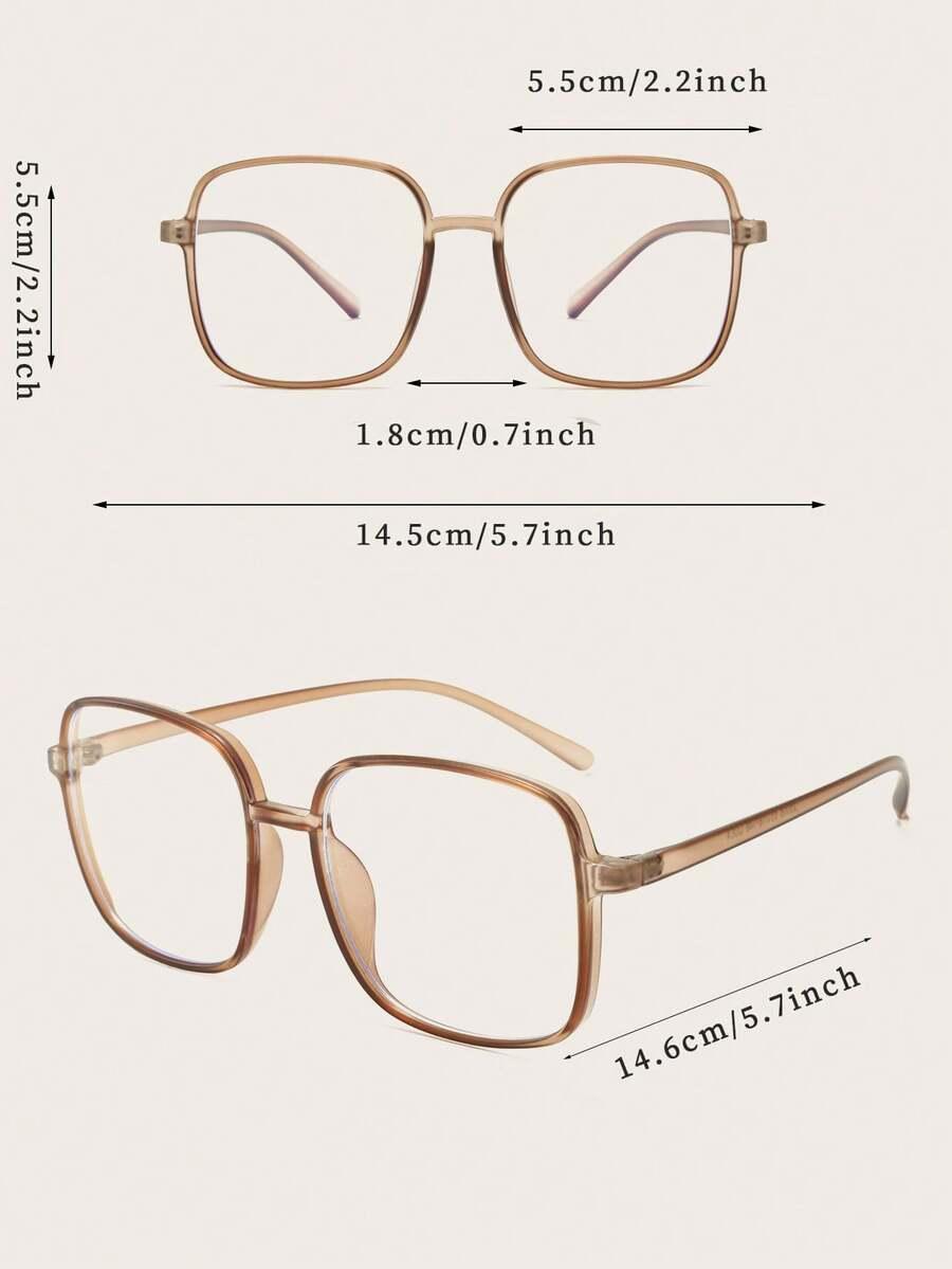 brązowe okulary zerówki