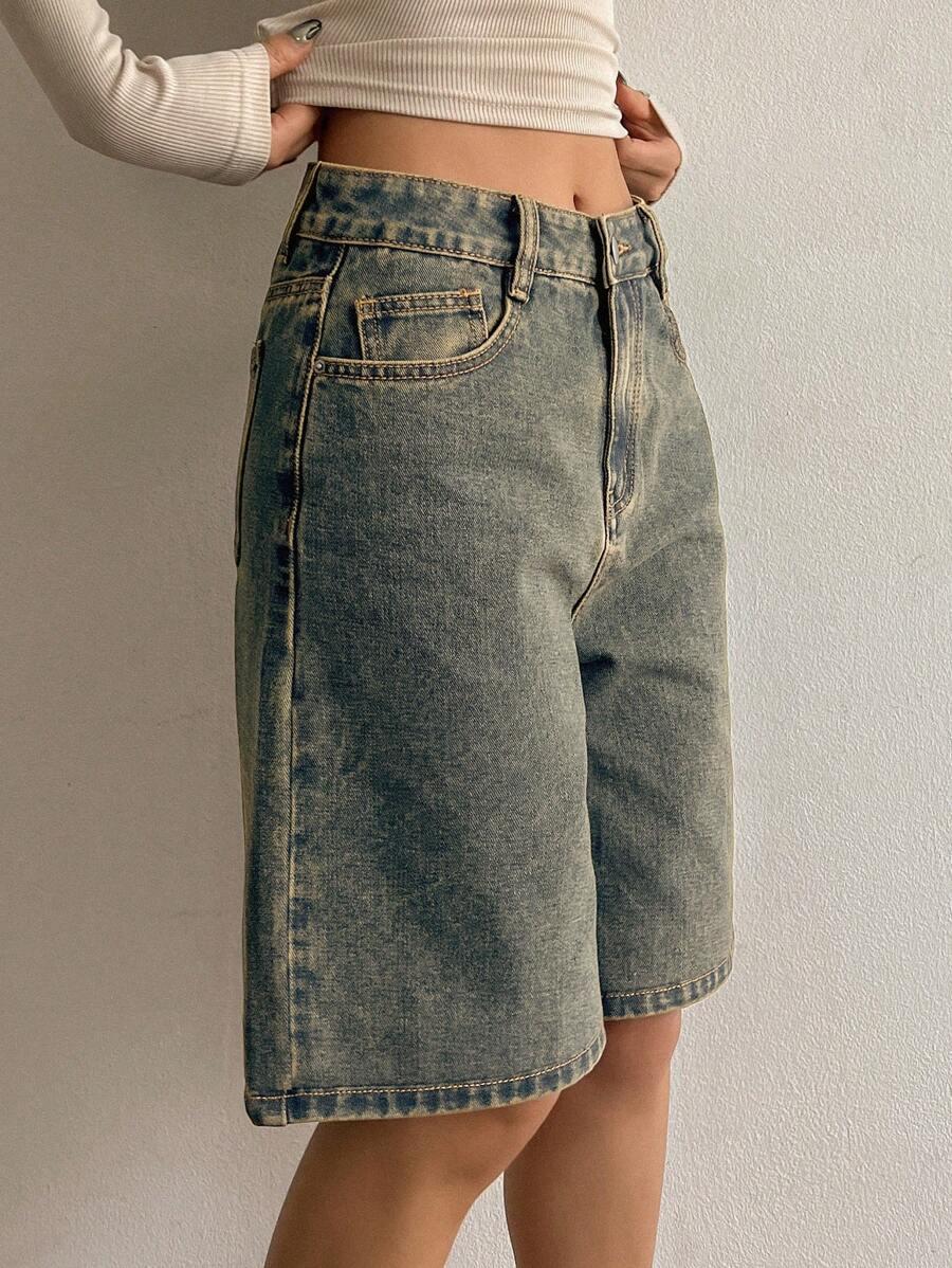 spodenki jeans kieszenie