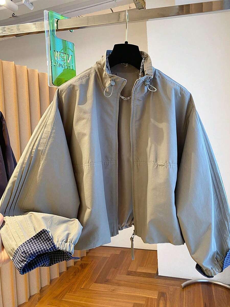 kurtka bomber zamek