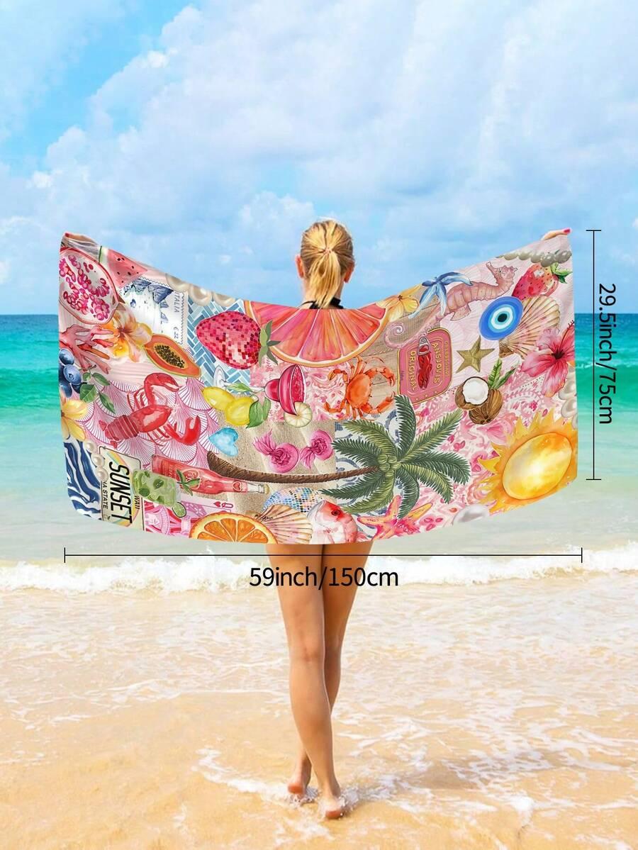 ręcznik plażowy mix wzorów