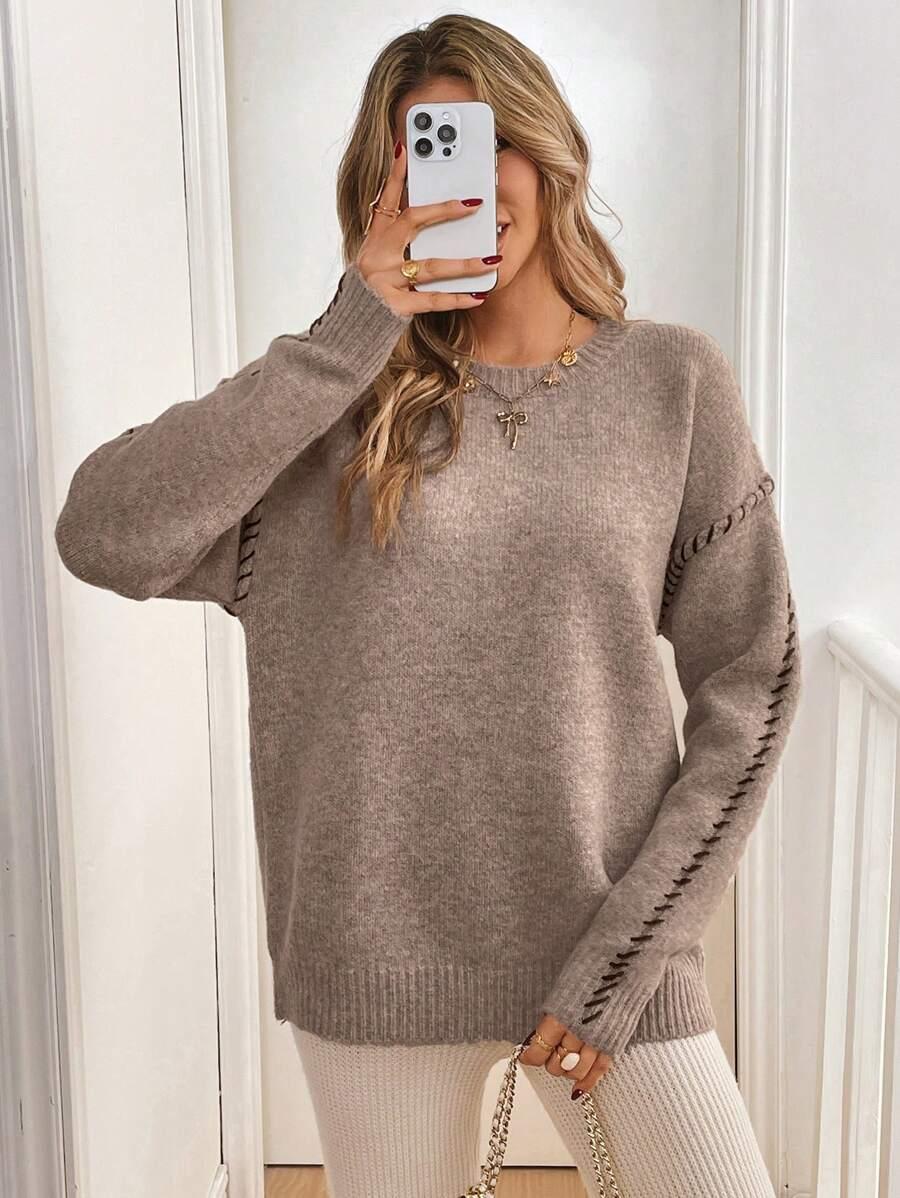 SWETER DAMSKI OVERSIZE 