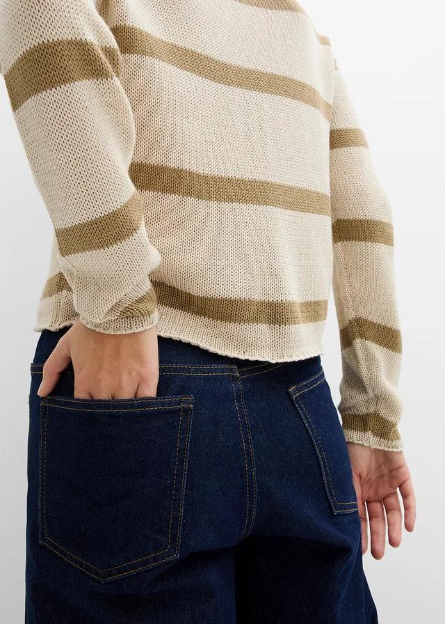 SWETER DAMSKI W PASKI