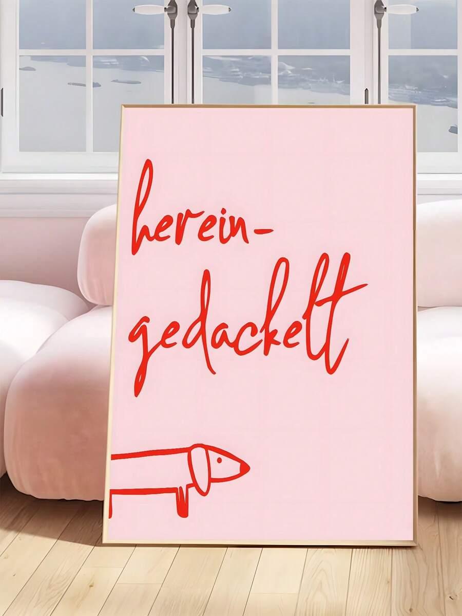 plakat na ścianę
