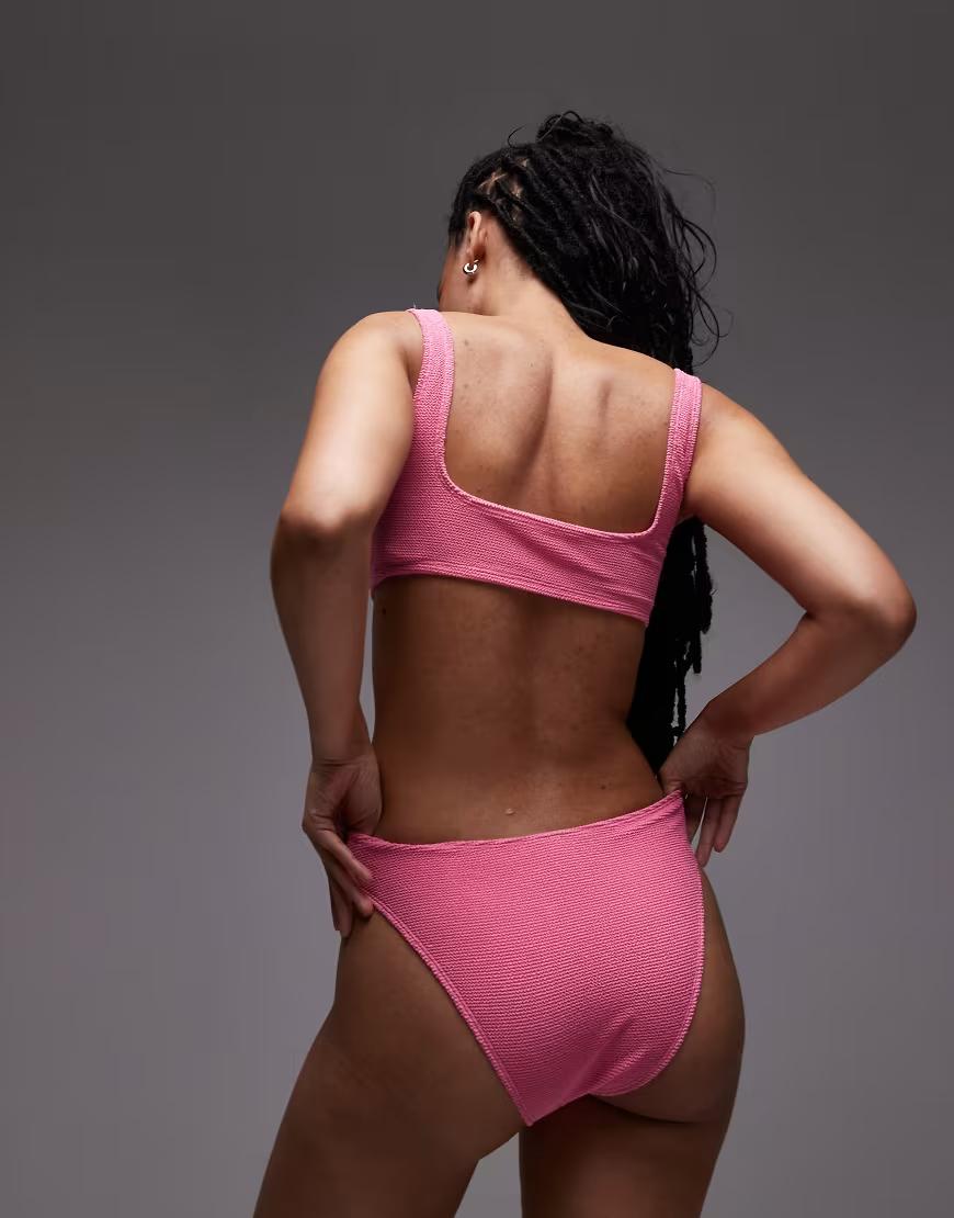 różowy dół od bikini tekstura