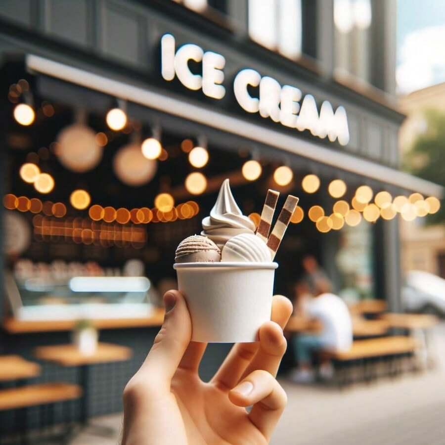 PAPIEROWE KUBECZKI NA LODY 7-PACK
