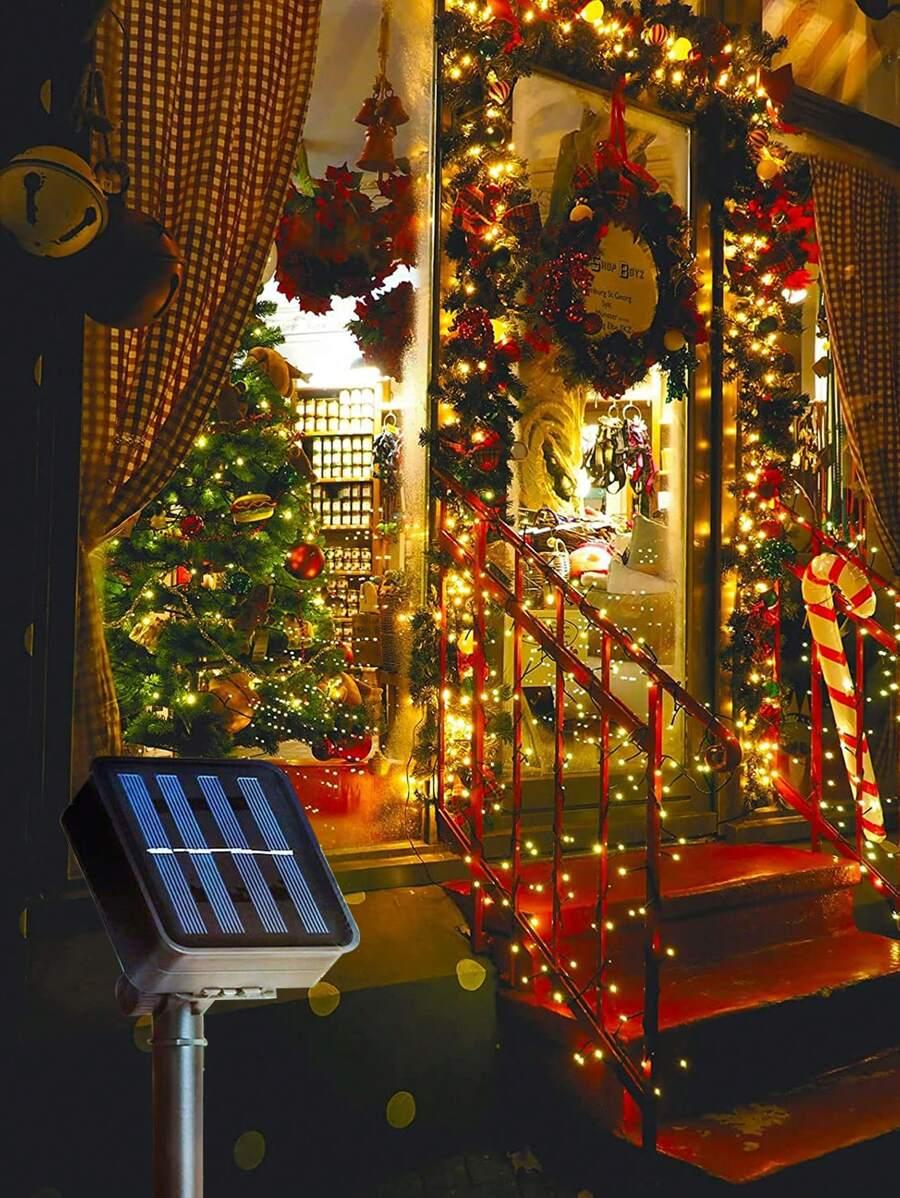 solarne lampki choinkowe
