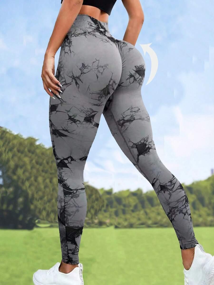 szare legginsy sportowe