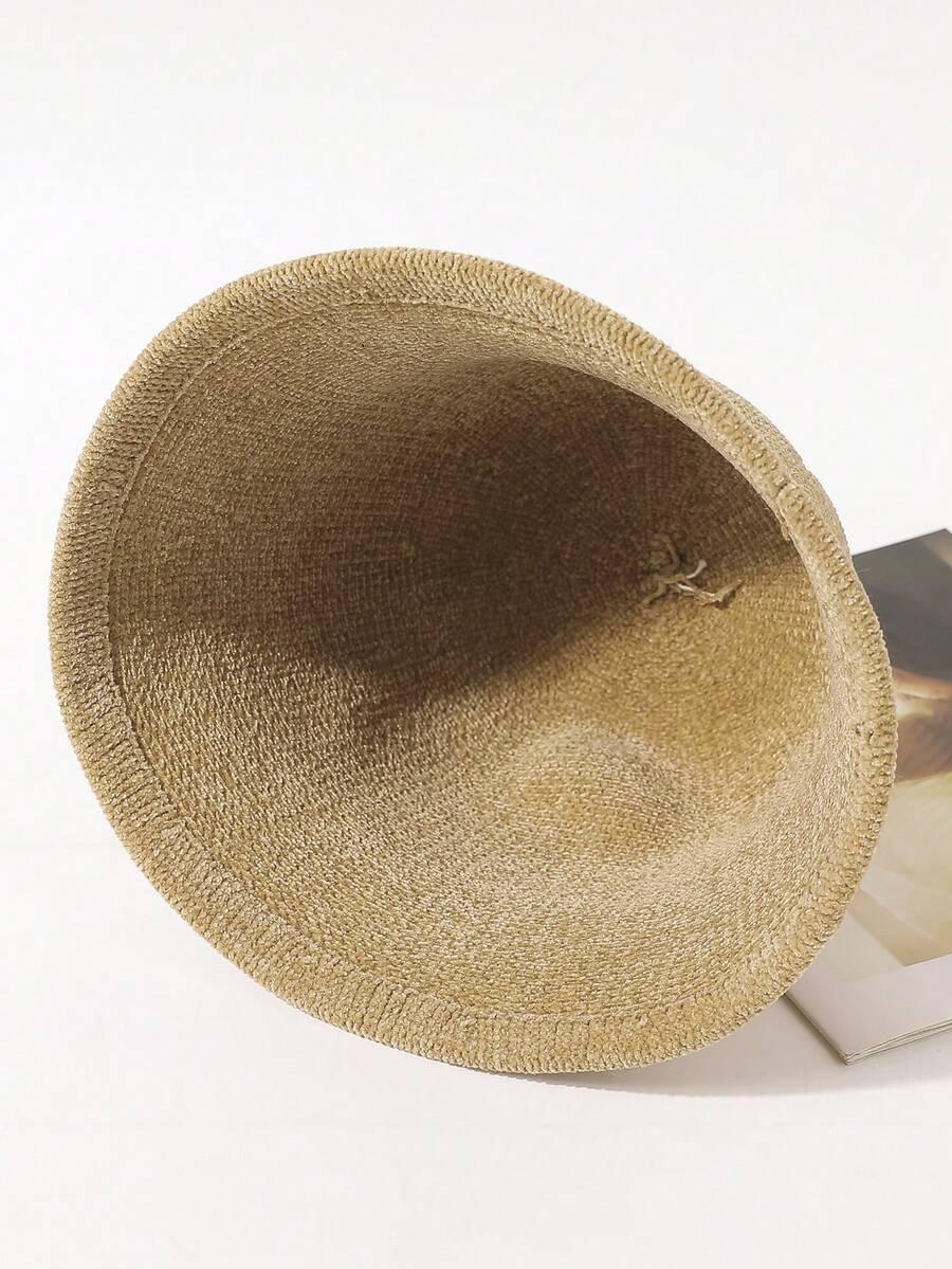 BEŻOWY KAPELUSZ BUCKET HAT