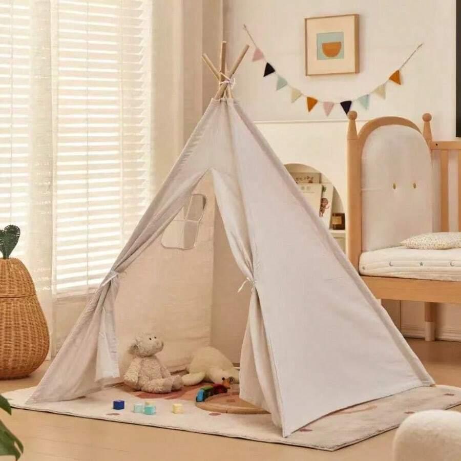 beżowy NAMIOT INDIAŃSKI wigwam