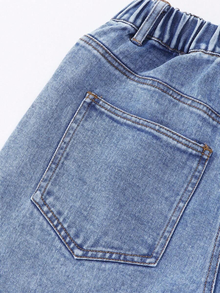 NIEBIESKIE SPODNIE JEANS