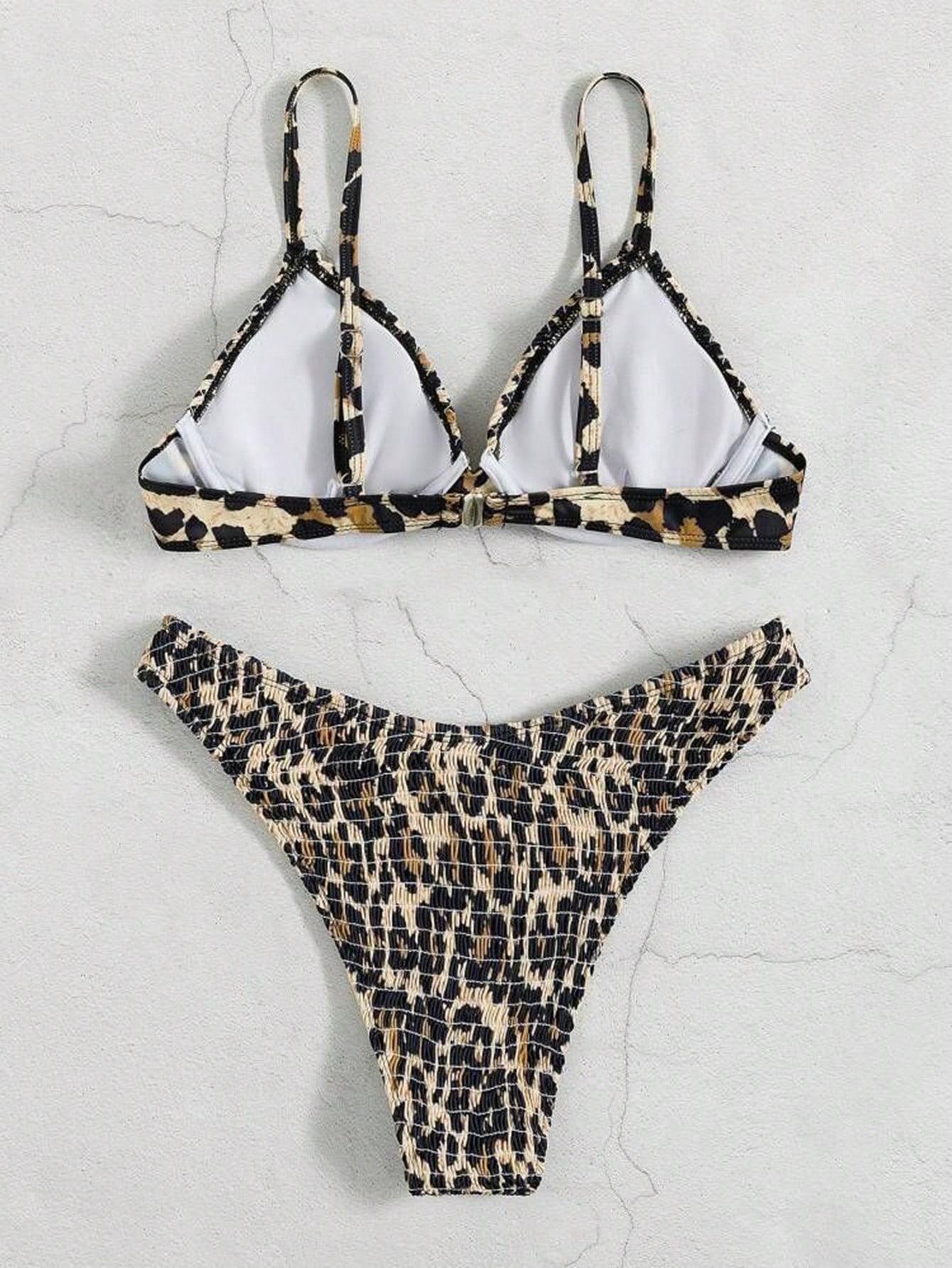 STRÓJ KĄPIELOWY KOMPLET ANIMAL PRINT