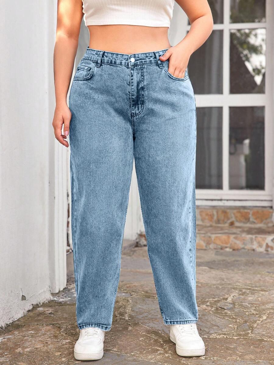 NIEBIESKIE SPODNIE JEANS