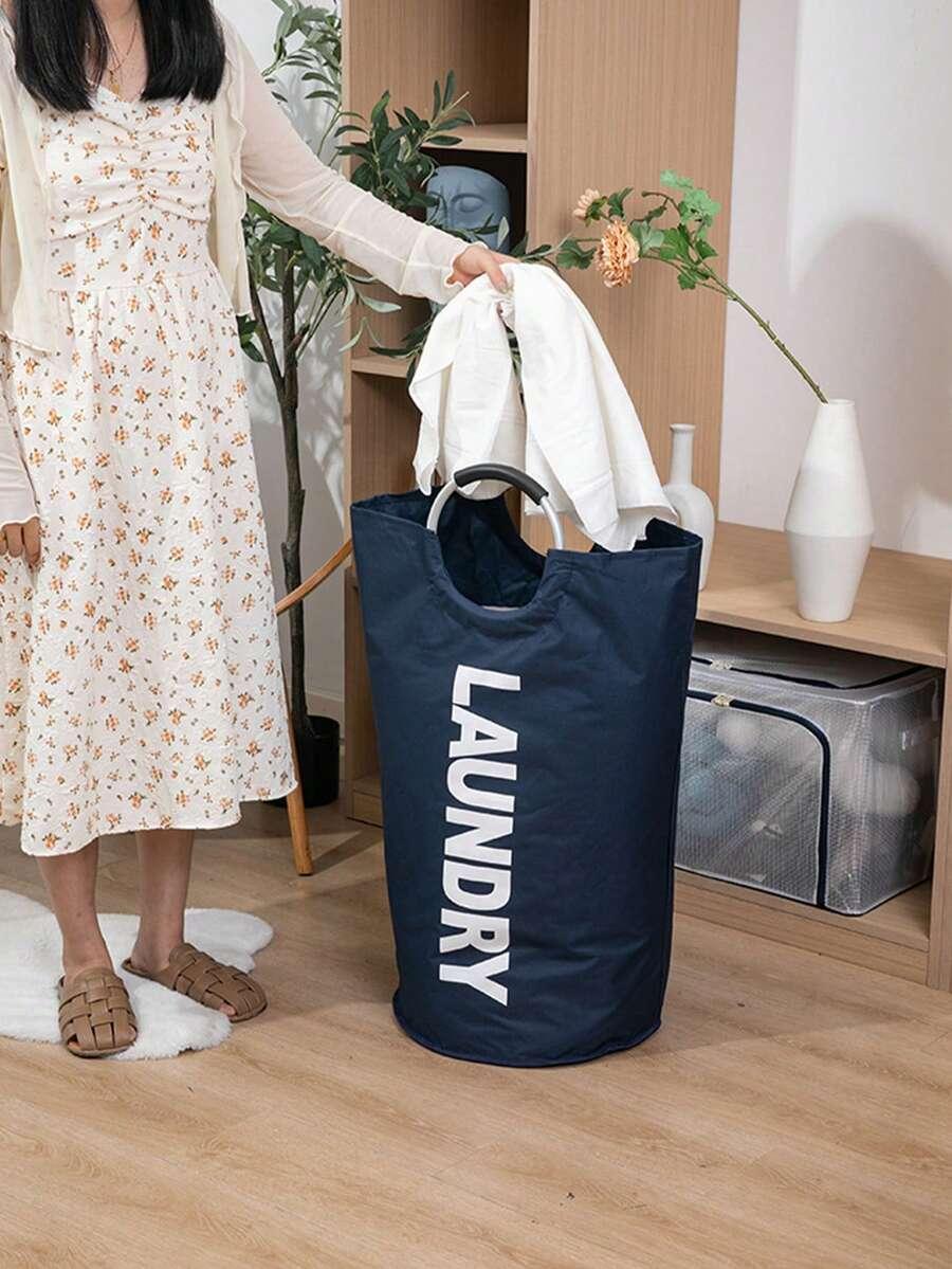 czarny kosz na pranie