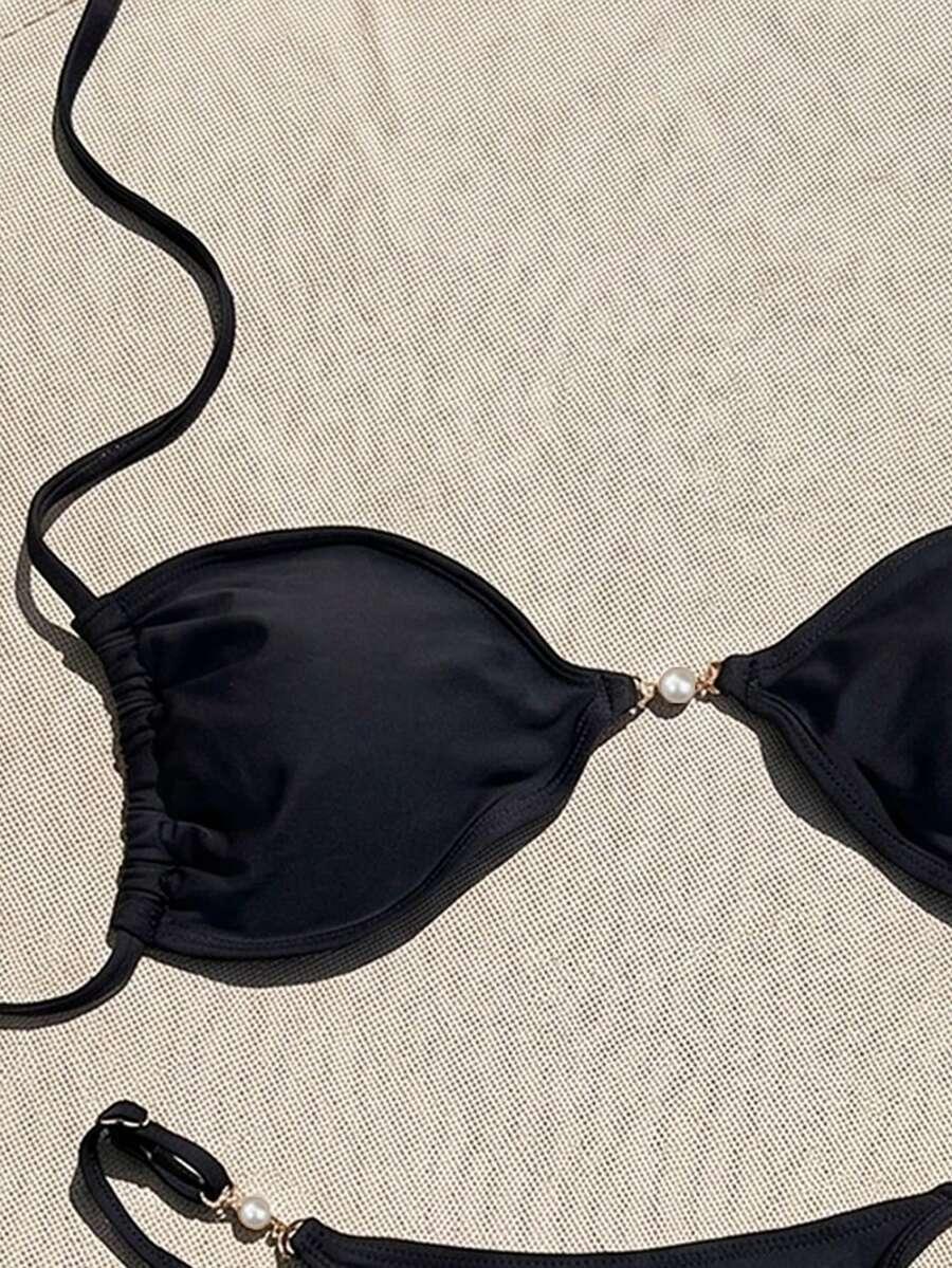 CZARNY KOMPLET BIKINI