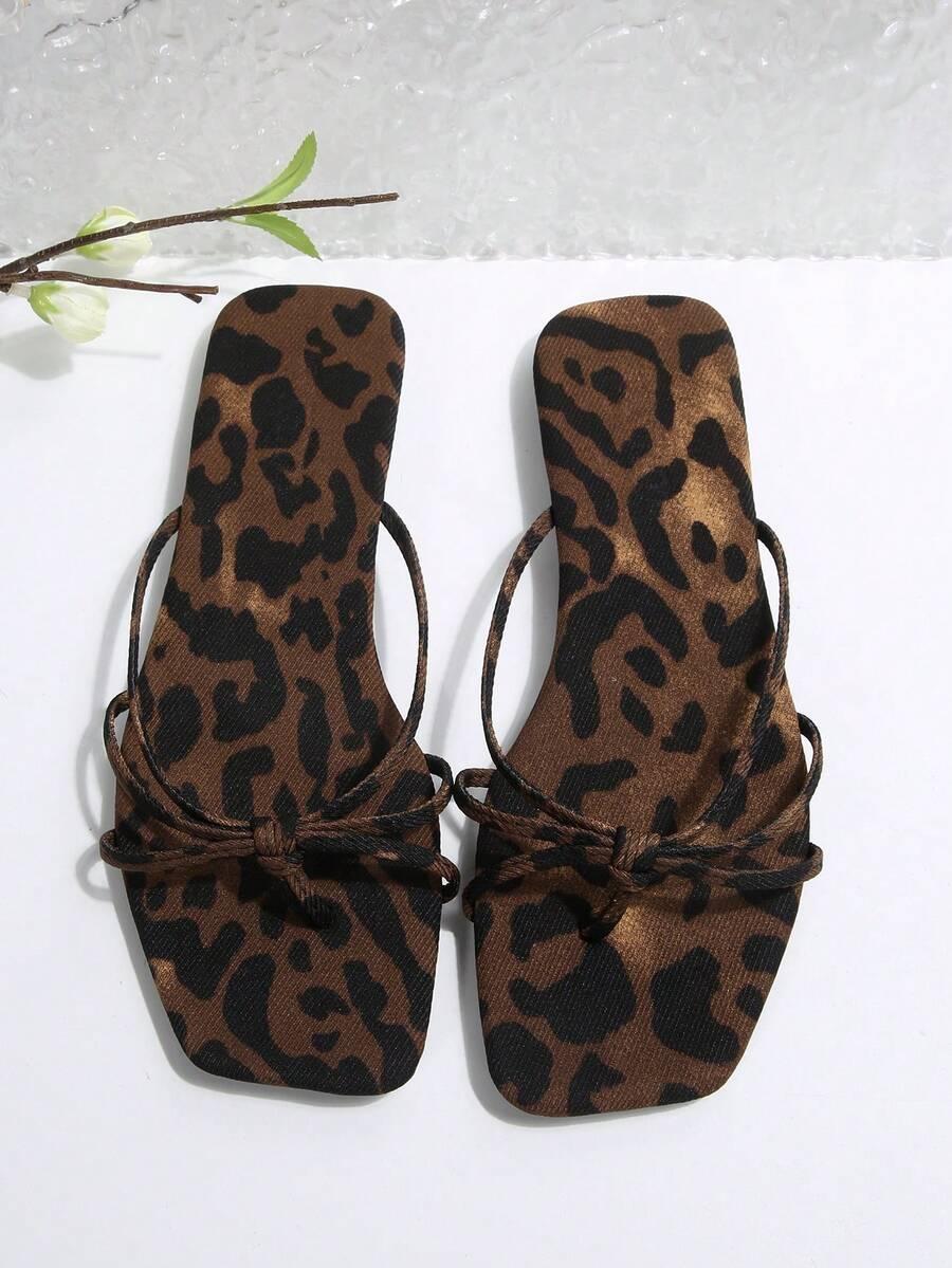 KLAPKI ANIMAL PRINT CASUAL