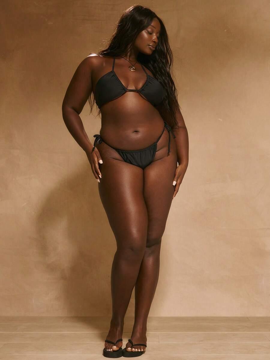 czarna góra od bikini 