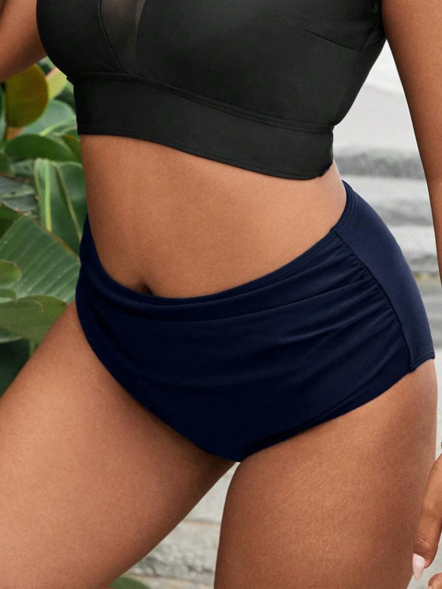 granatowy dół od bikini