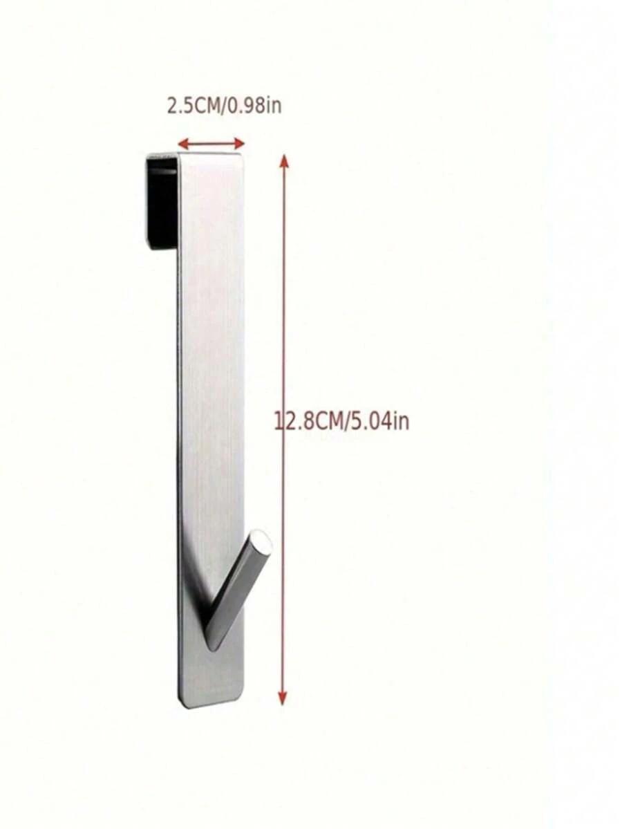 srebrny wieszak 2-pack