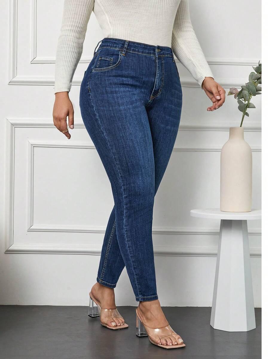 SPODNIE JEANS RURKI
