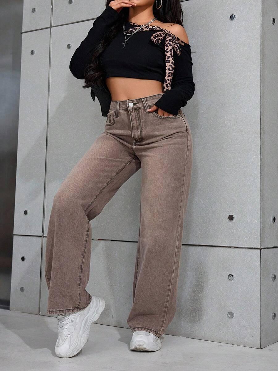 SPODNIE JEANS KIESZENIE