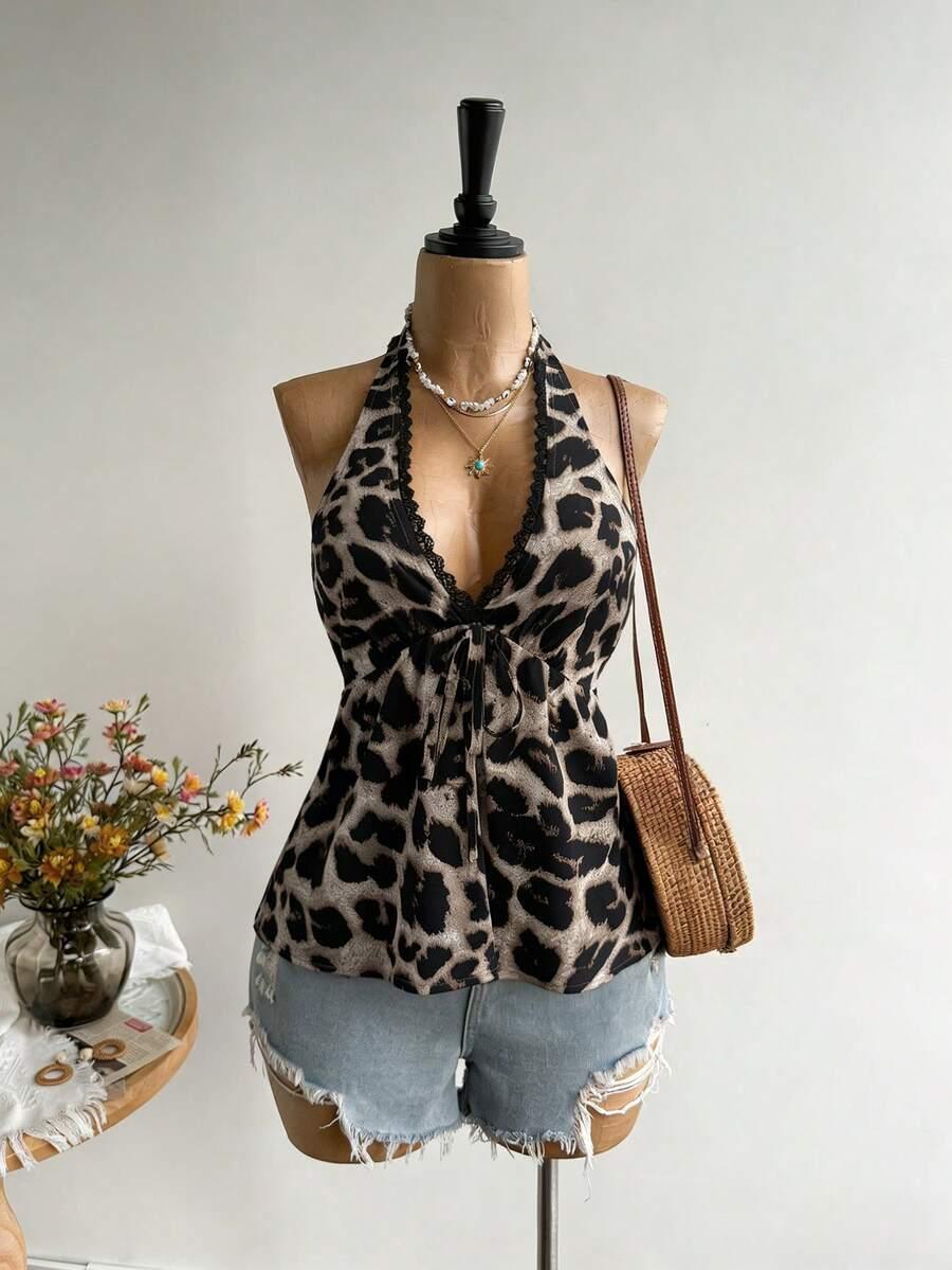 TOP ANIMAL PRINT