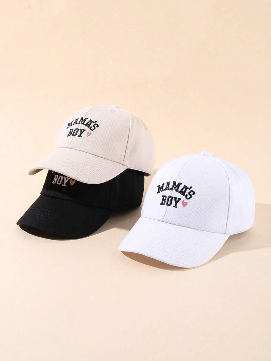 CZAPKA Z DASZKIEM HAFT 3-pack