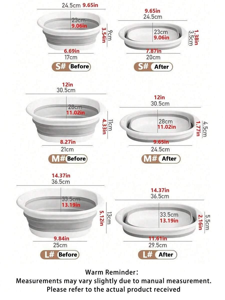 miska składana 3-pack