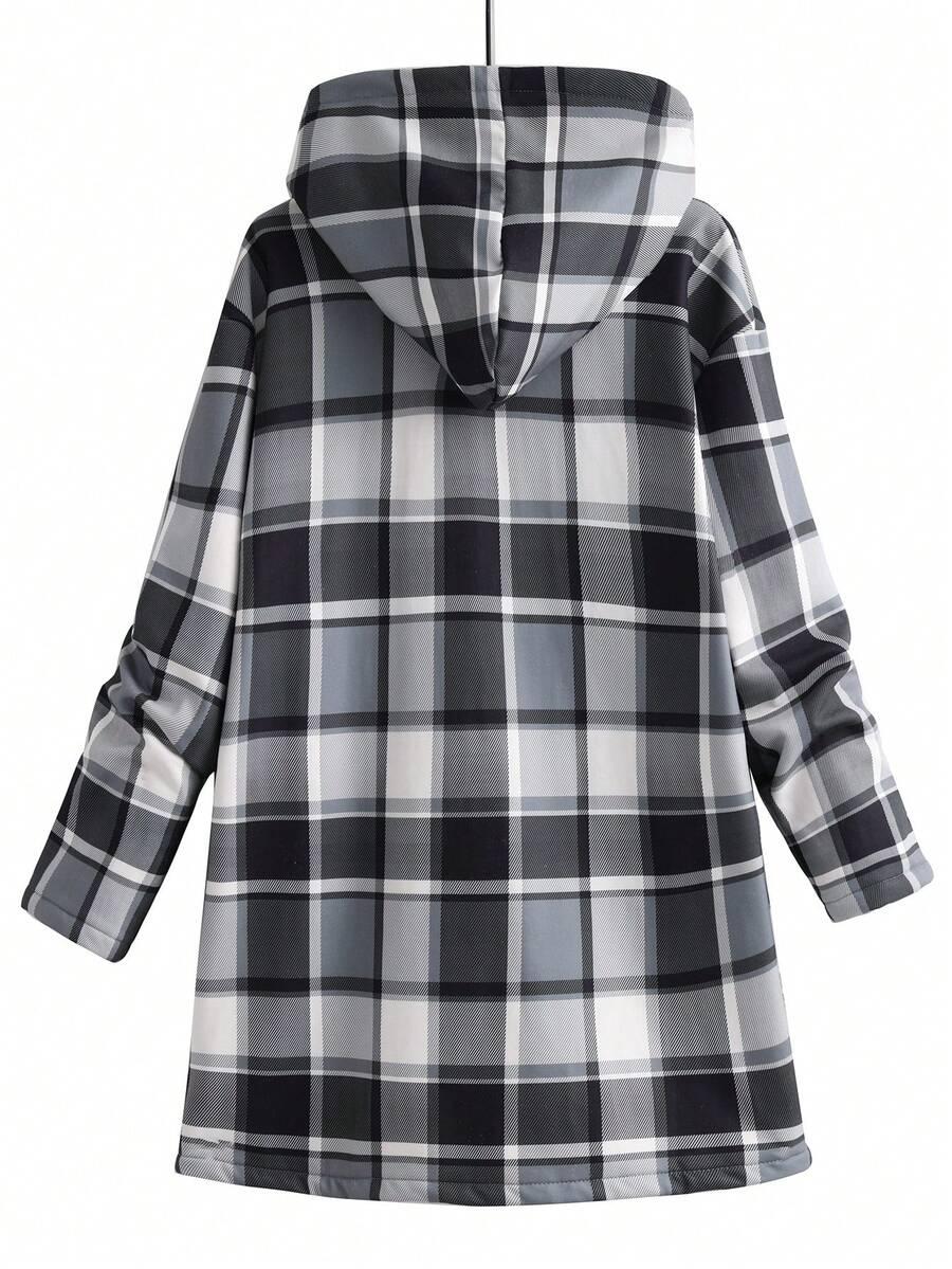 ocieplana bluza z kapturem