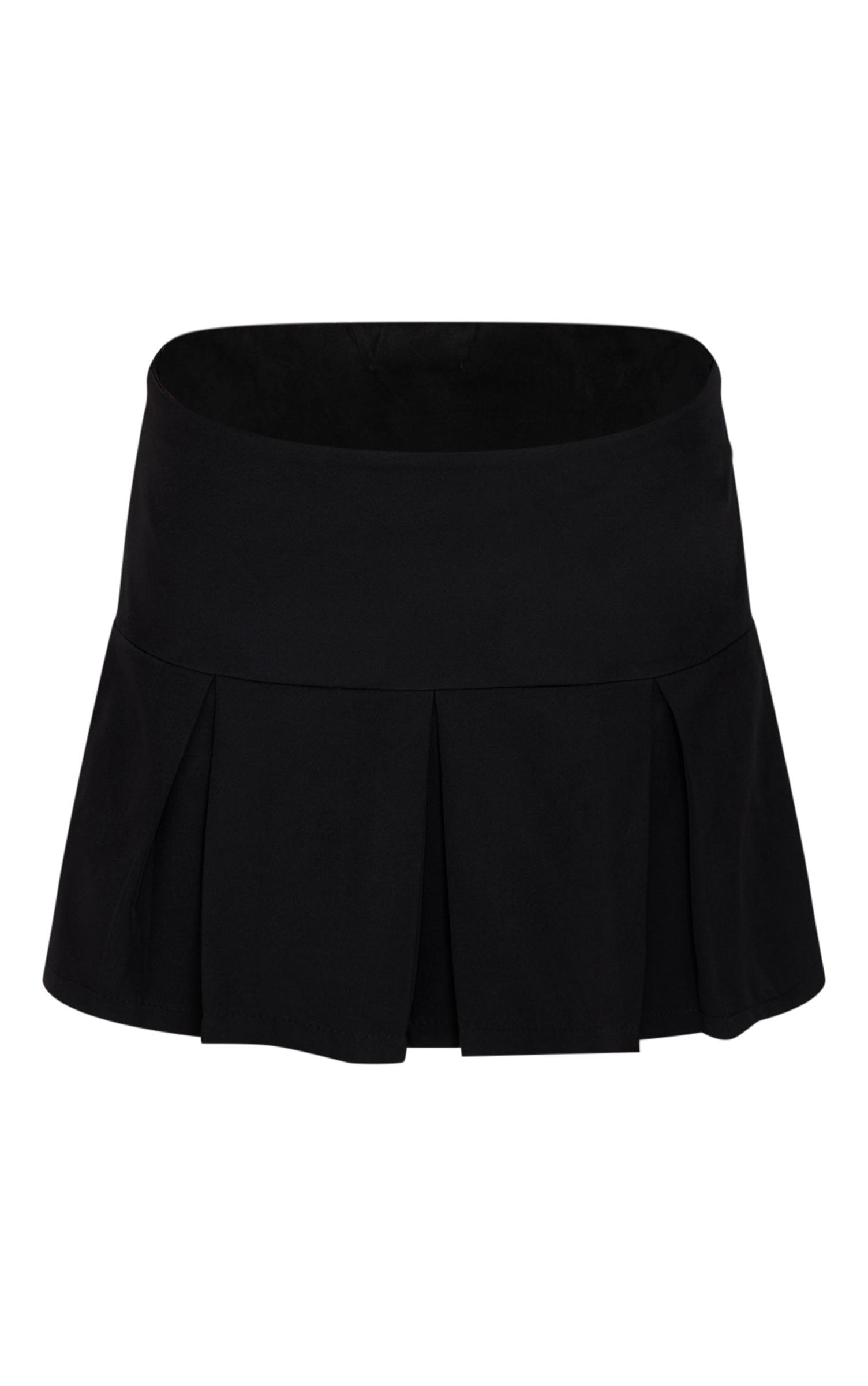 CZARNA MINI SPÓDNICA