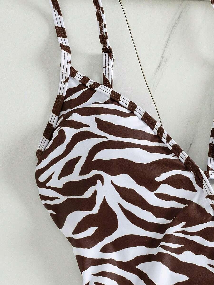 JEDNOCZĘŚCIOWY STRÓJ KĄPIELOWY ANIMAL PRINT