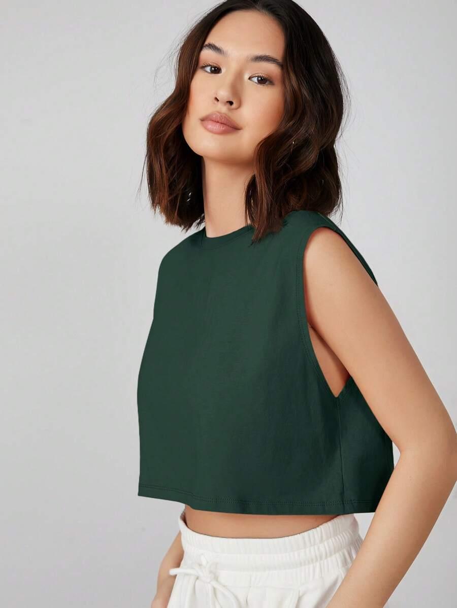 ZIELONY TOP BASIC