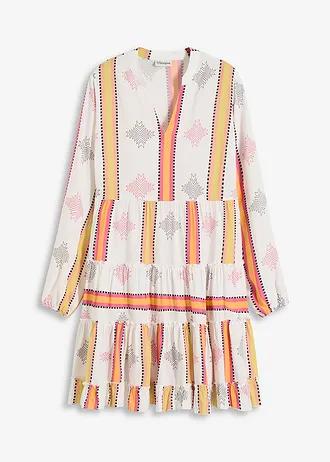 SUKIENKA TUNIKOWA Z LEJĄCEJ WISKOZY