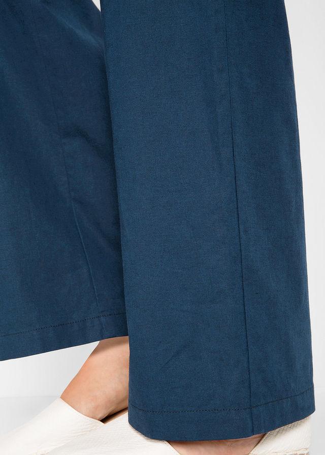 GRANATOWE SPODNIE CASUAL