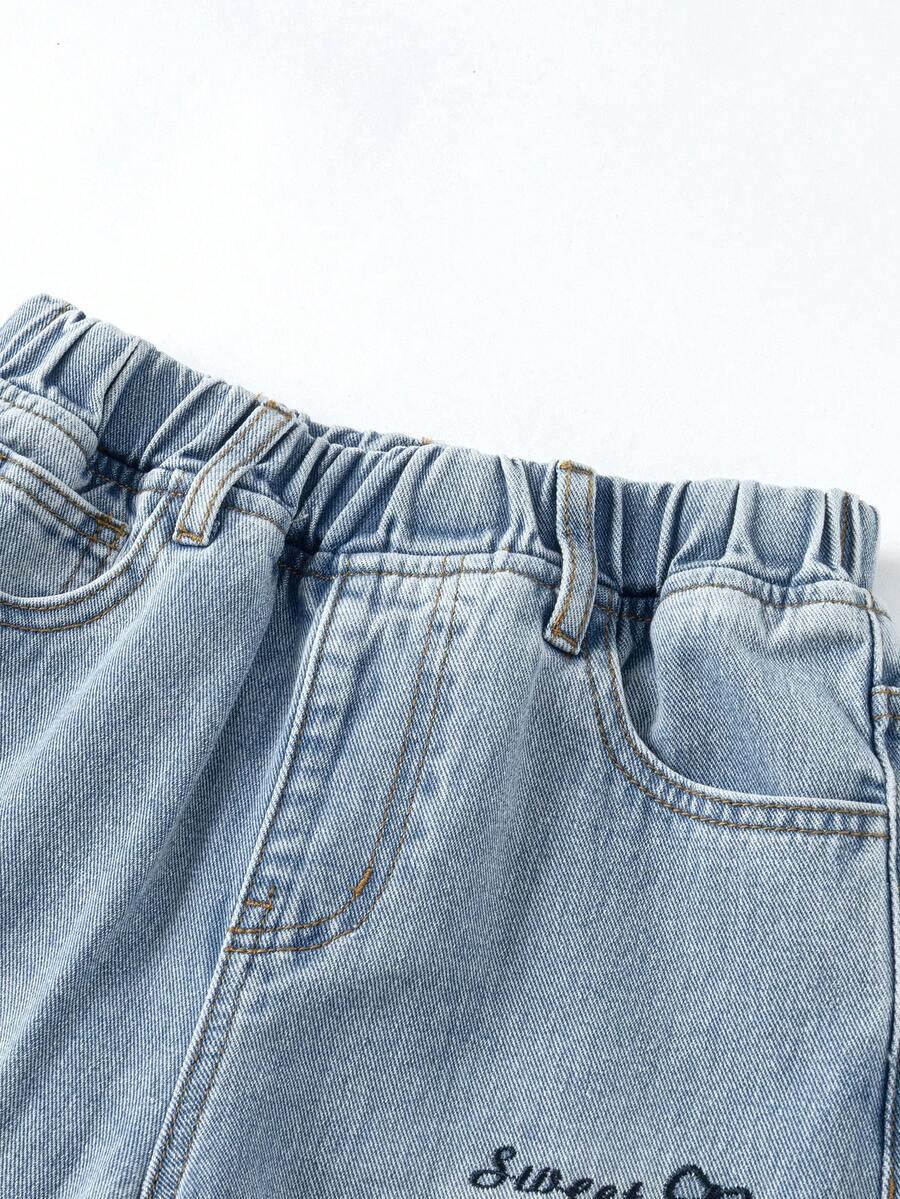 NIEBIESKIE SPODNIE JEANS