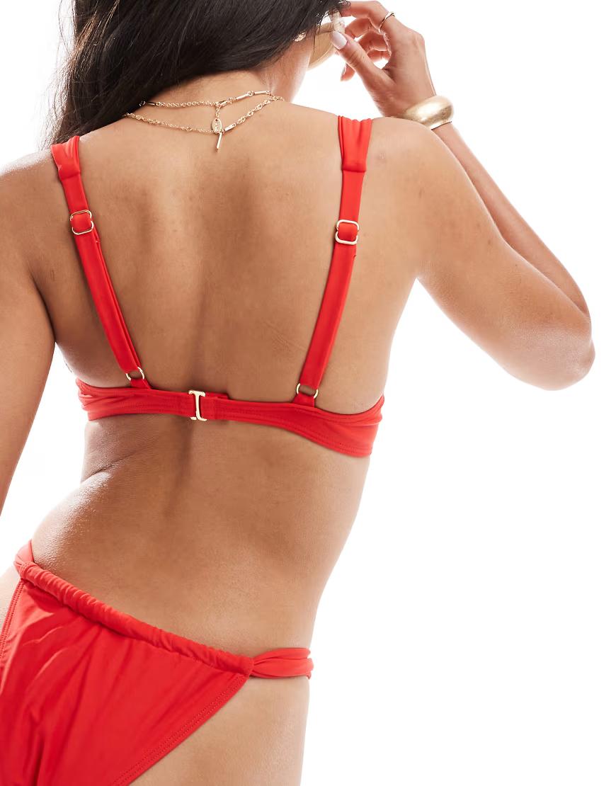 CZERWONY DÓŁ OD BIKINI
