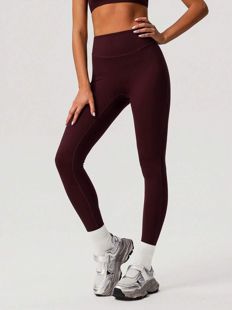 BORDOWE LEGGINSY WYSOKI STAN