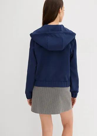 BLUZA DAMSKA Z LAMPASAMI KAPTUR