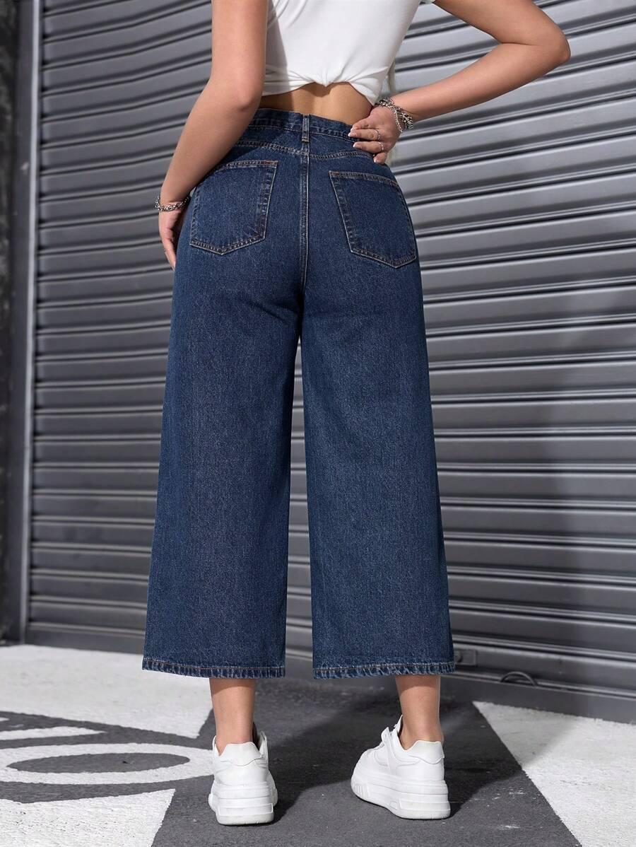 NIEBIESKIE SPODNIE JEANS