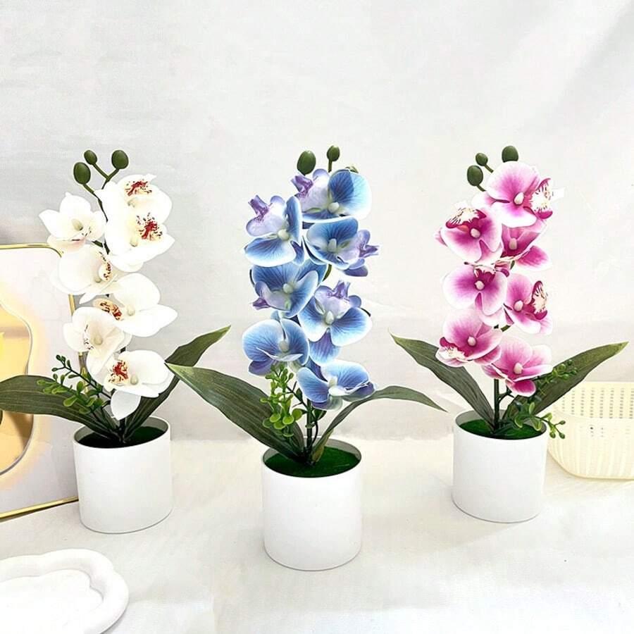 sztuczna różowa ORCHIDEA
