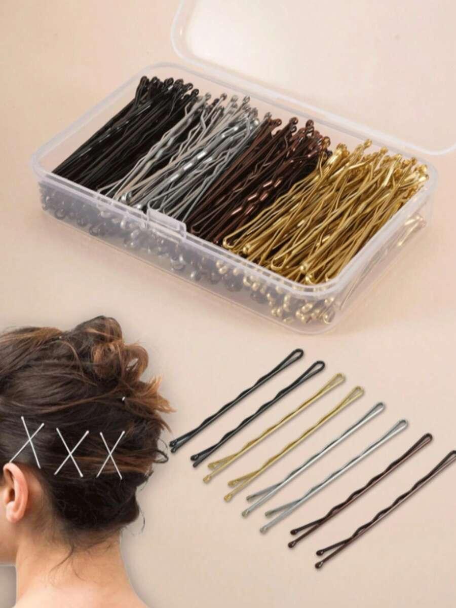 czarne wsuwki do włosów 20-pack