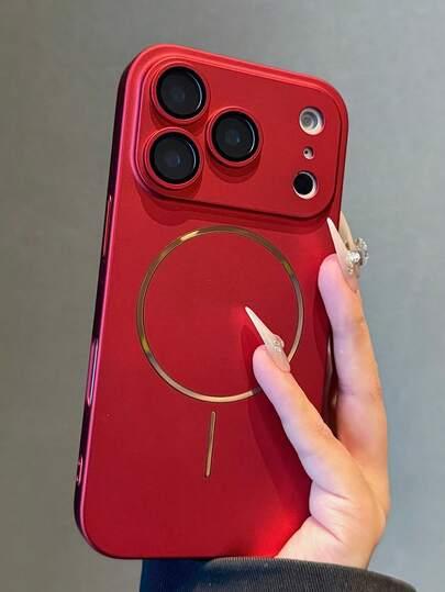 czerwone ETUI NA TELEFON iphone 14 pro